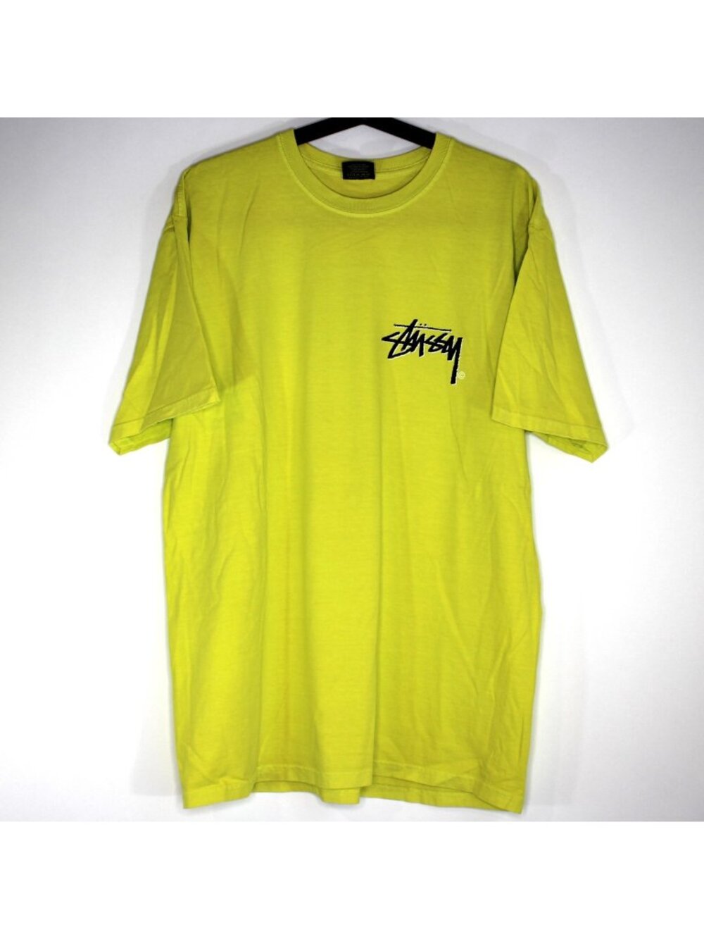 Stussy Mens Large Spell Out Long Sleeve T-Shirt NEW Q1136